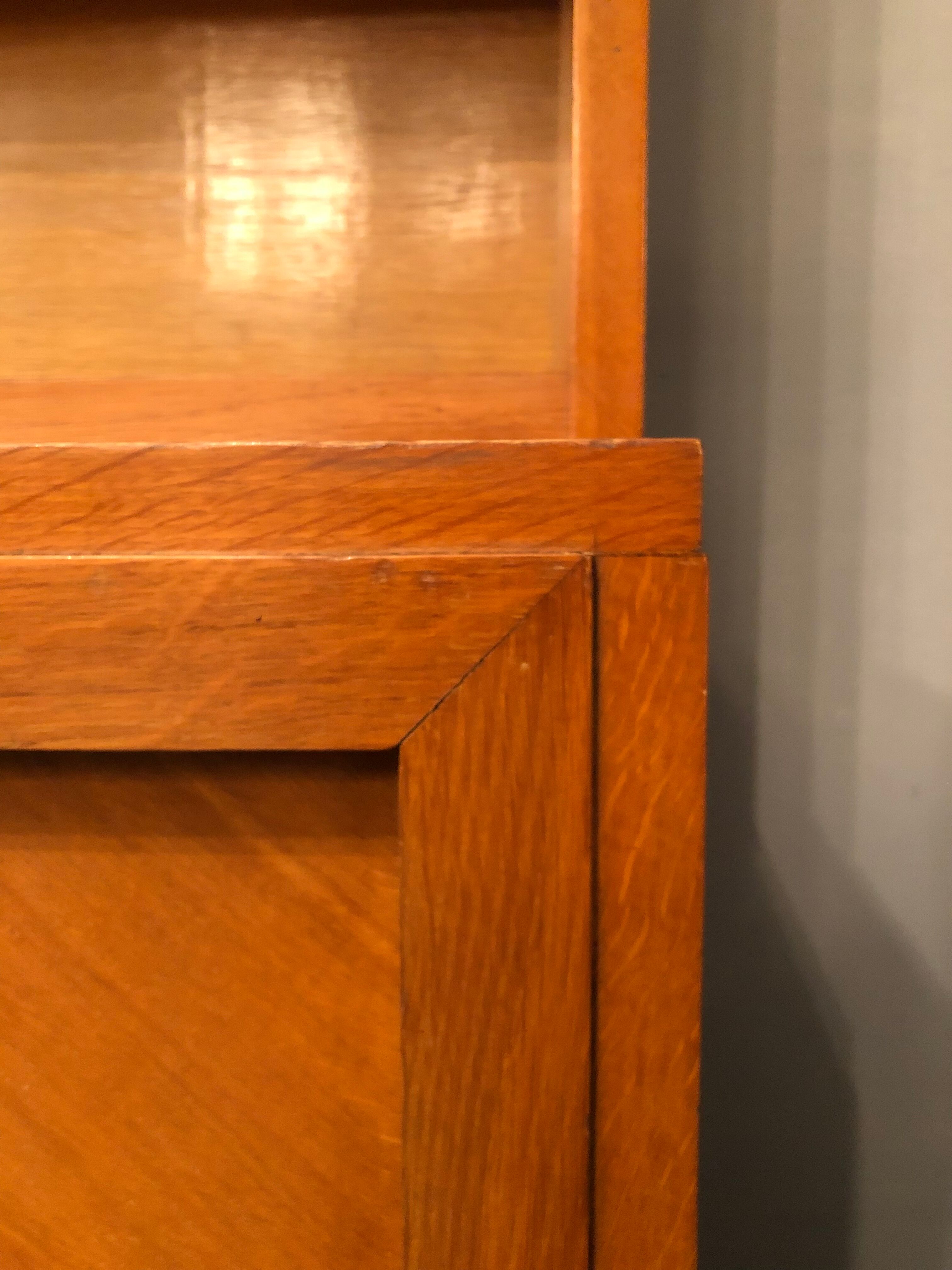 Vintage bookcase feet compass