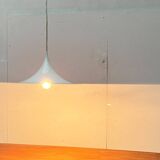 Semi-suspended space mid-century lamp by Bondrup & Thorup for Egoluce, Italy, 1970s.