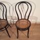 Chaises de salle à manger en hêtre courbé dans le style de Thonet, Italie, lot de 4