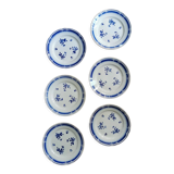Blue Badonviller retro plates