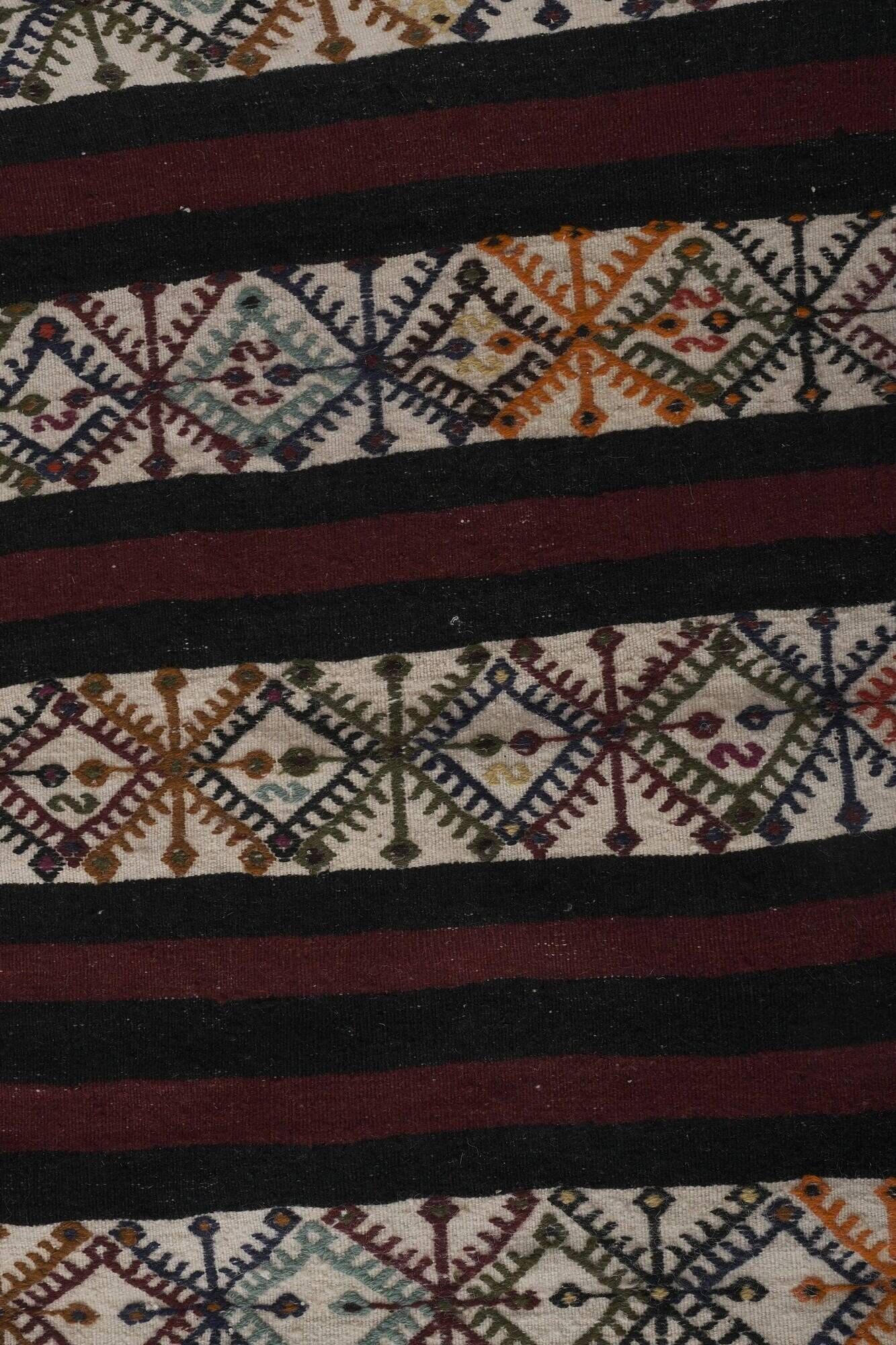 Vintage Turkish hallway rug 69x465 cm
