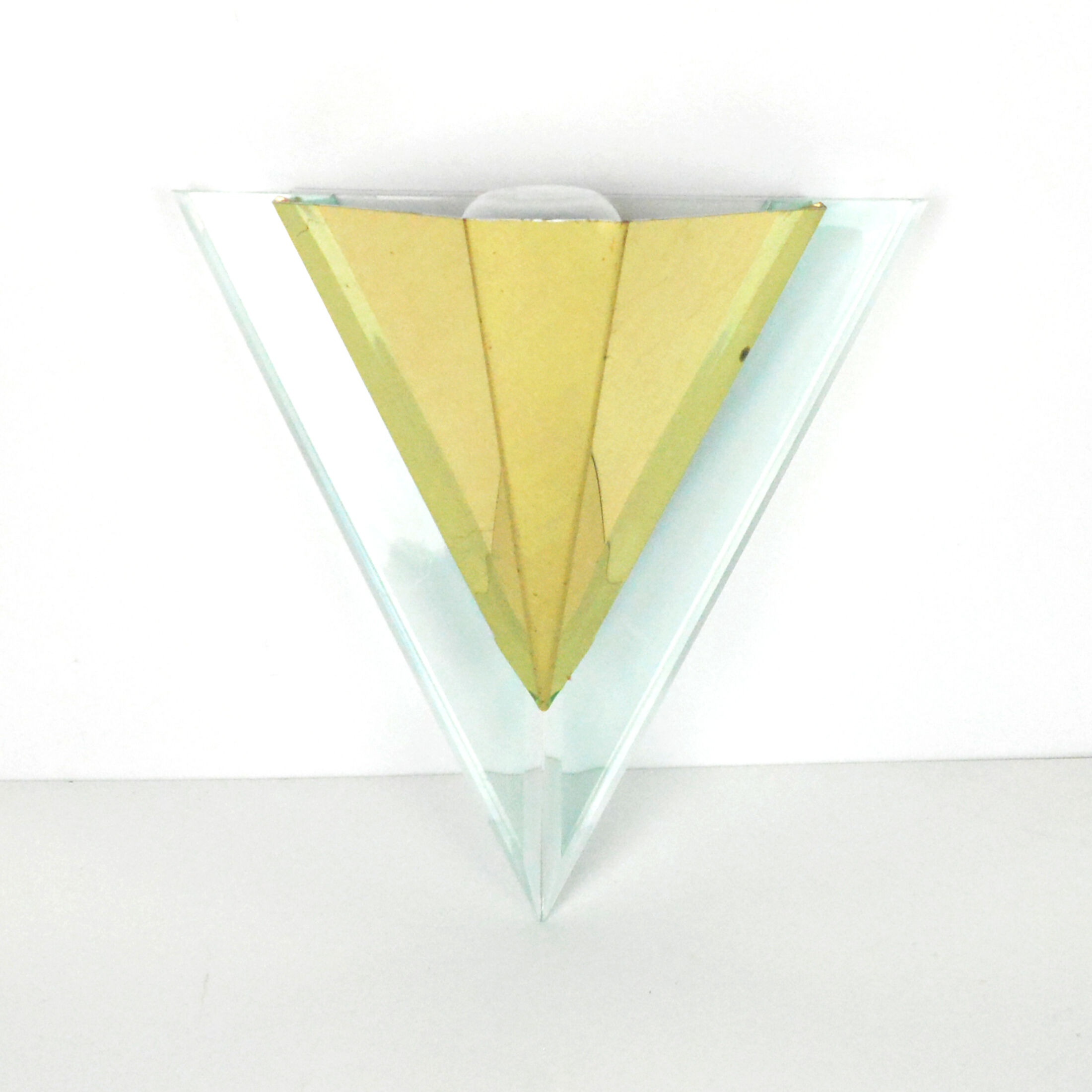 1980s modernist wall lamp Alaska Lux Lighting House Inc., Germany