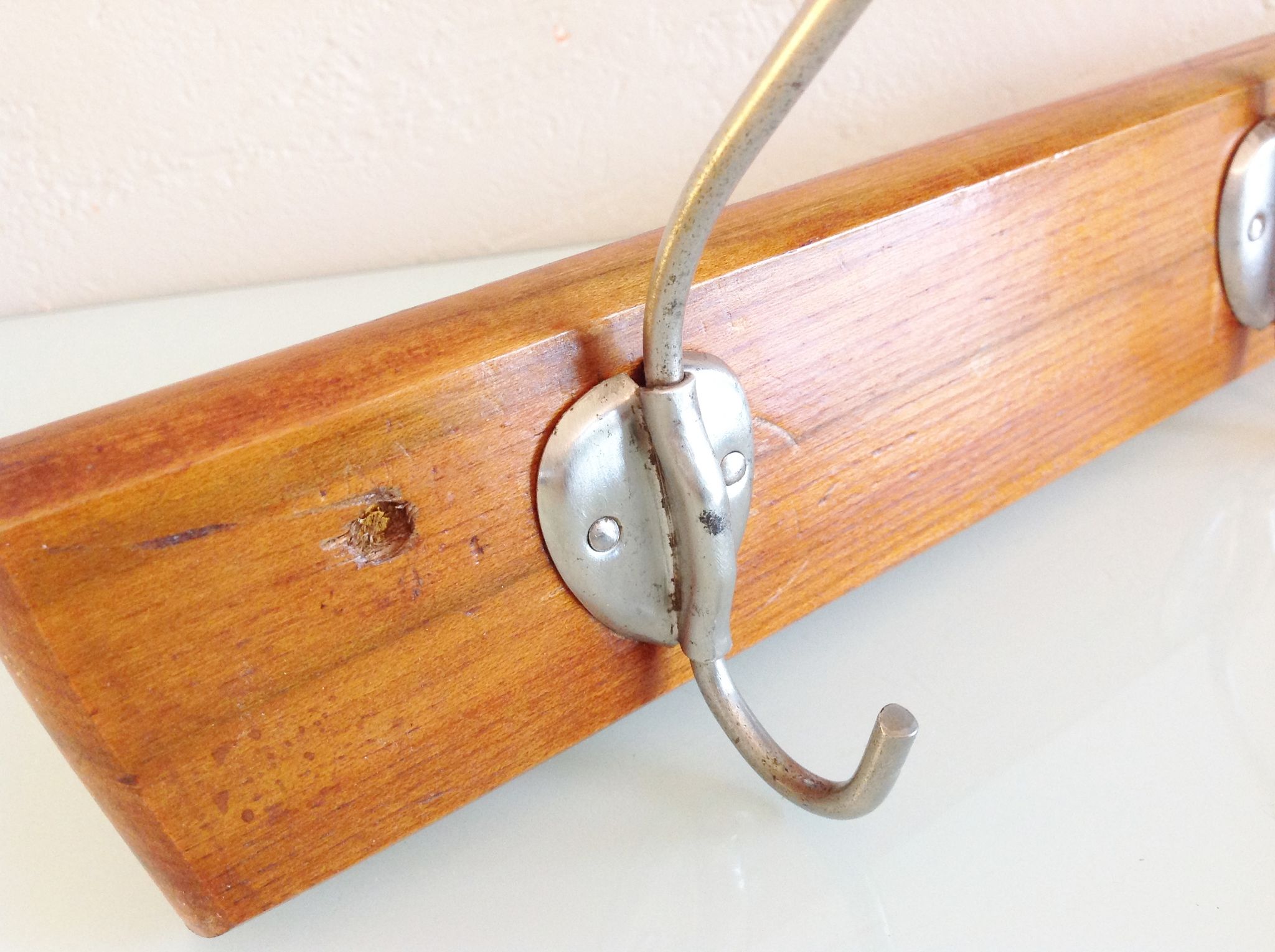 Wood coatrack vintage 60/70