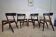 Chaise en teck C21, FIRE CHAIR conçue par KAI KRISTIANSEN