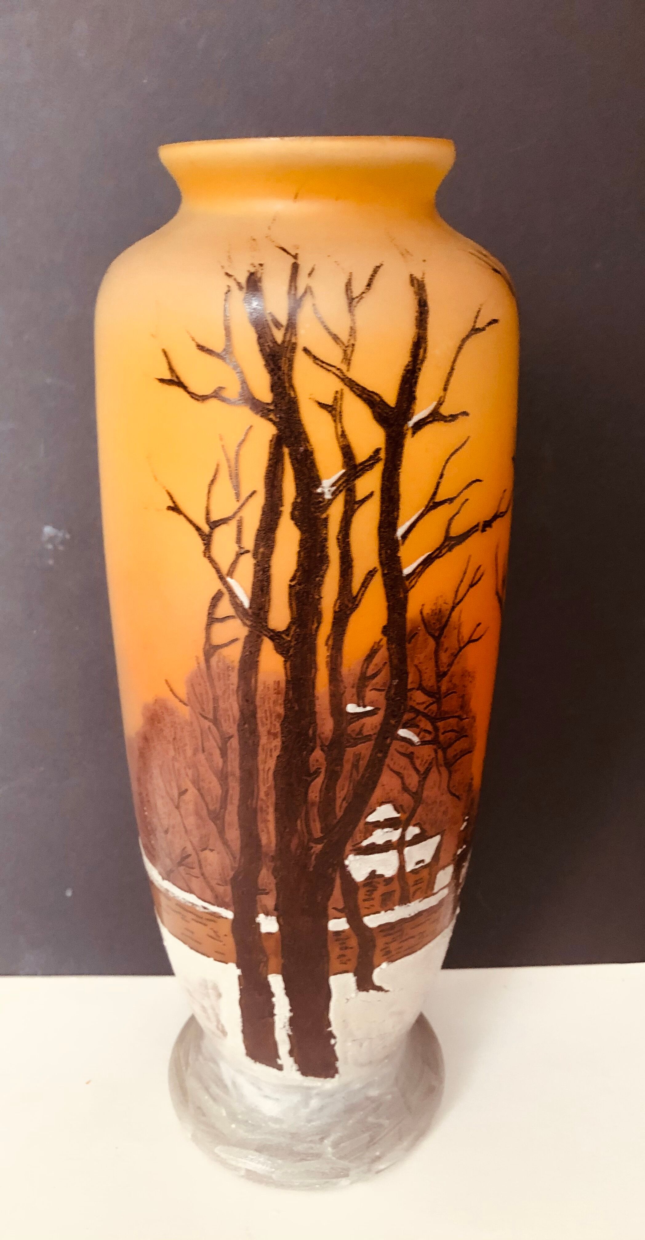 Pair of Art Nouveau vases