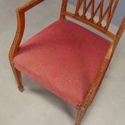 Victorian antique armchair in mahogany, United Kingdom, 19th century