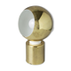 Magnetic brass ball light by Reggiani