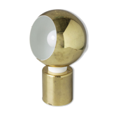Magnetic brass ball light by Reggiani