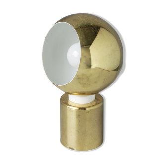 Magnetic brass ball light by Reggiani