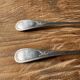 Silver-plated salad cutlery with laurel decoration in the Louis XVI style L27
