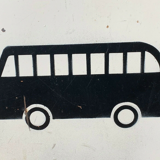 PARTY BUS STOP SIGN Original from 1980's European Sign Bulgaria MAN CAVE PARTY