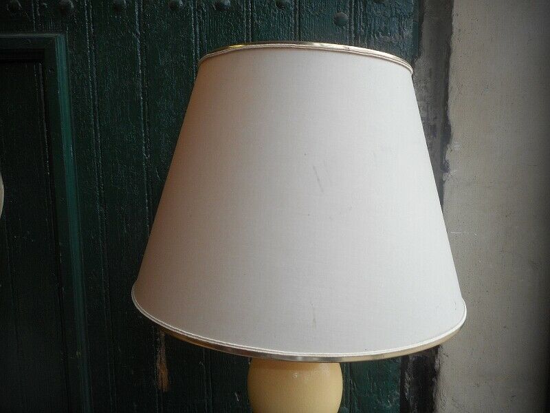Ostrich egg lamp