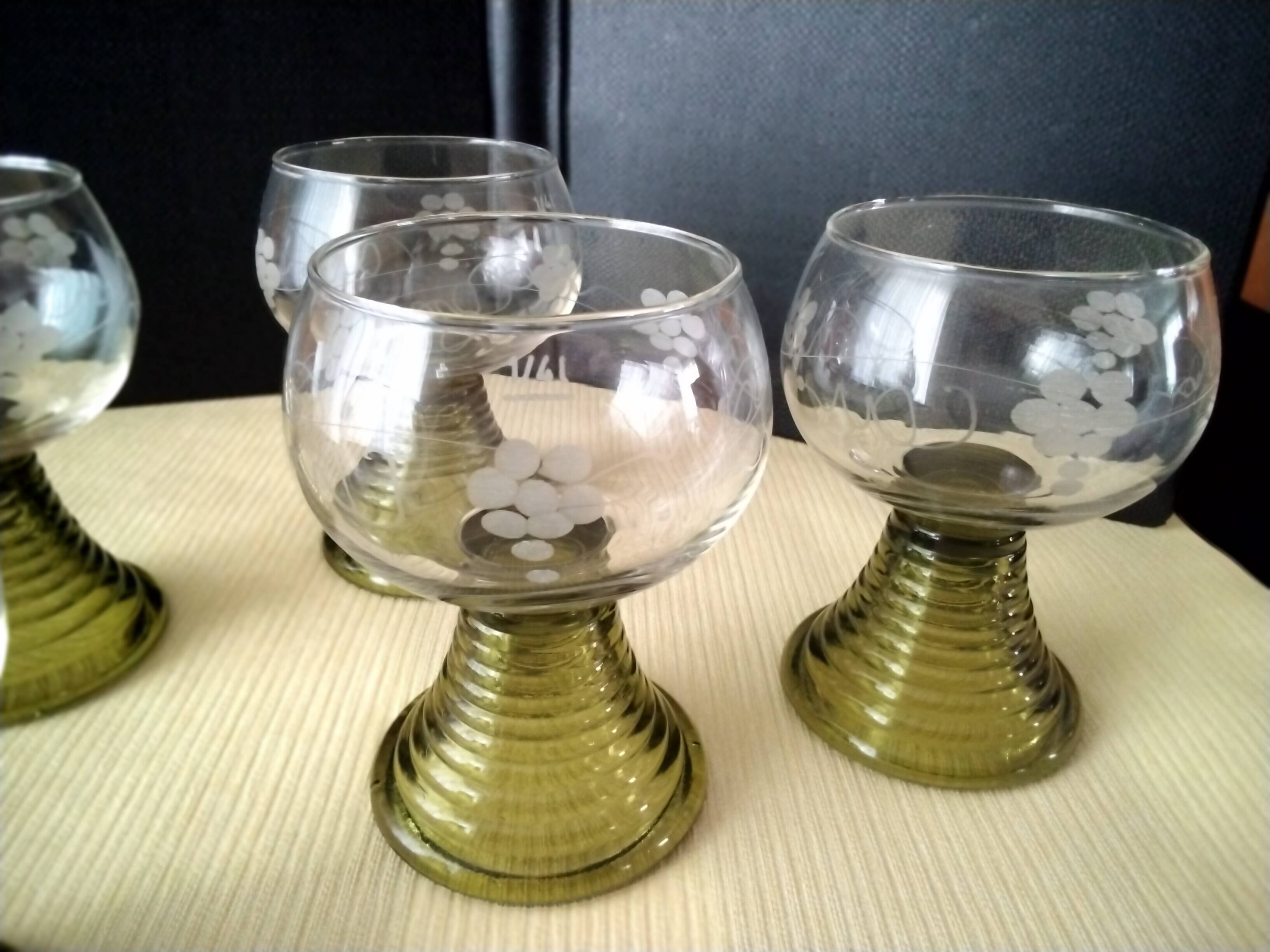 5 Large Alsace wine tasting glasses 250 ml