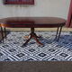 Table ronde, ouvrante, de style anglais