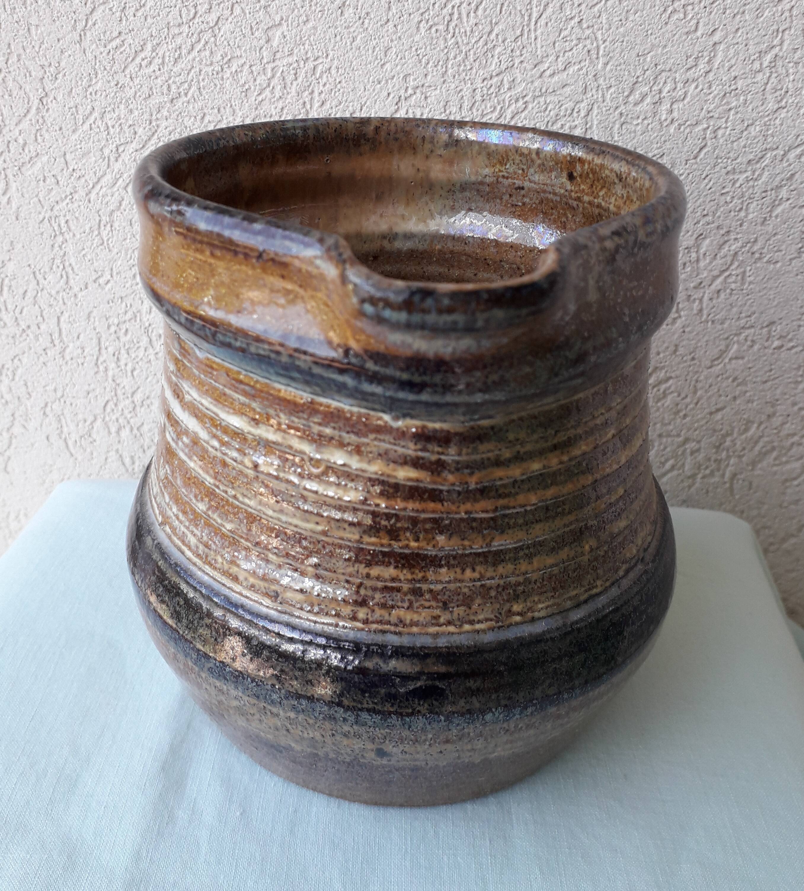Stoneware jug