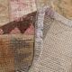 2x9 Brown Cream Persian Vintage Runner Rug, 65x265Cm