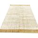 Dark Mustard Beige Ethnic Vintage Rug, 130x215Cm