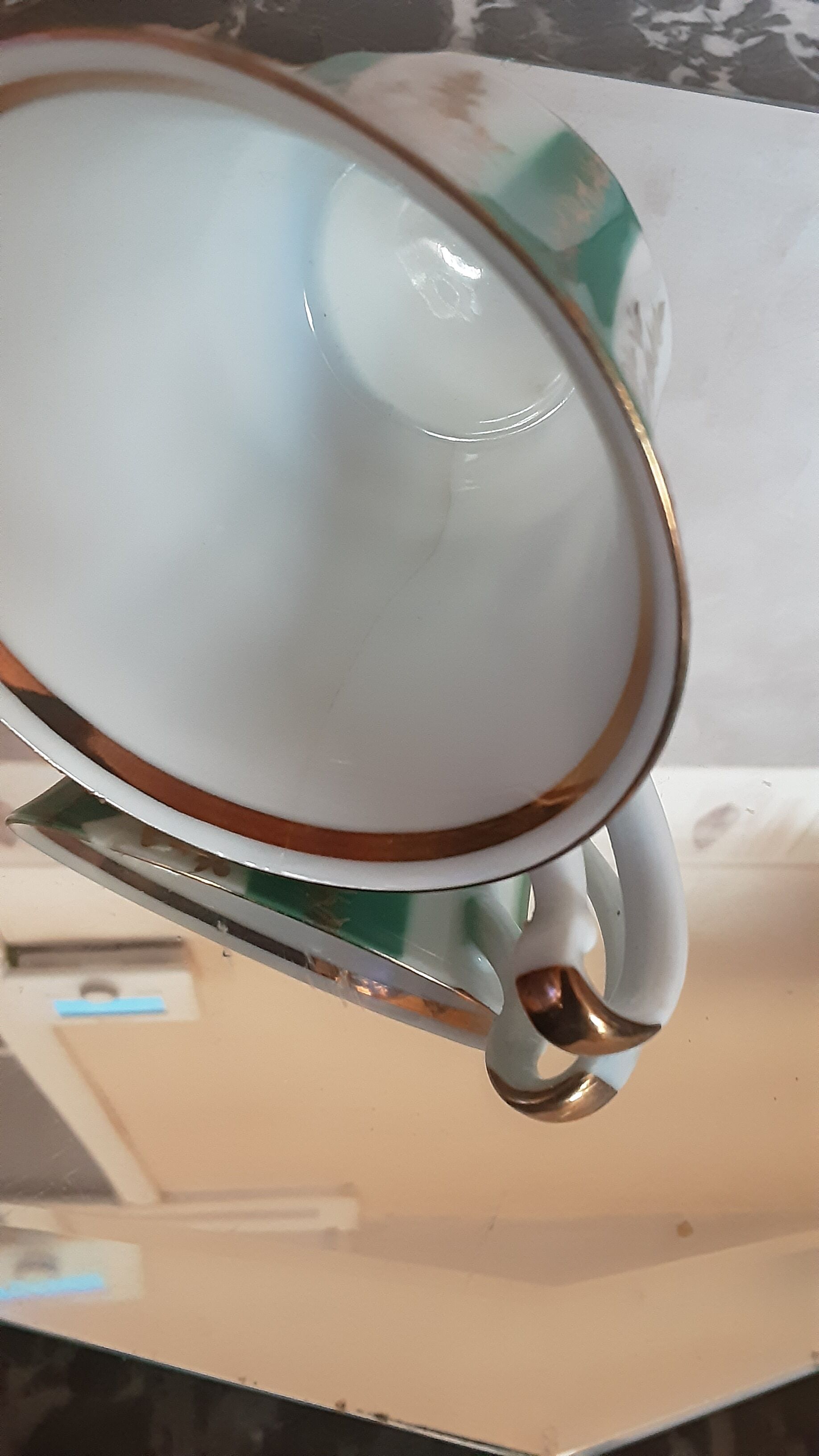 Porcelain tea-coffee cup - vintage