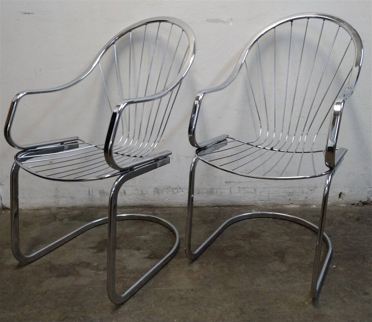2x Gastone Rinaldi chairs