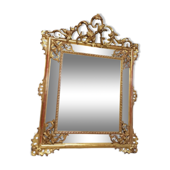 Beaded mirror 150 x 110