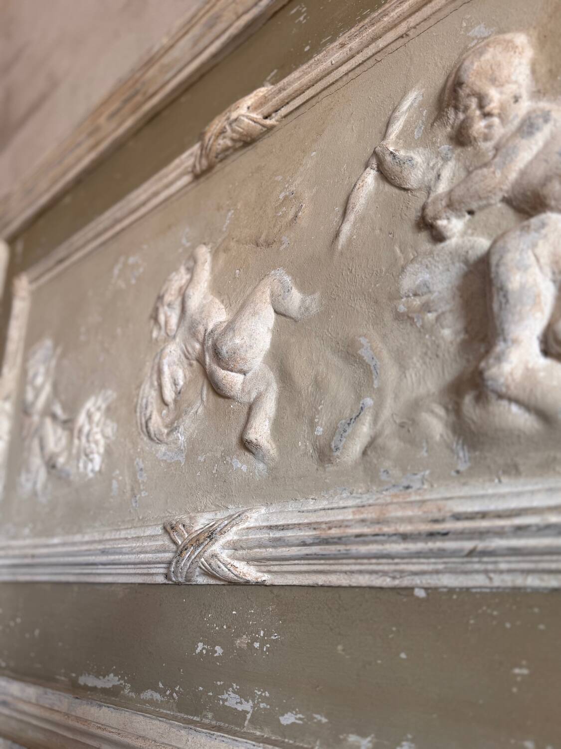 Large trumeau mirror from a château