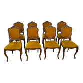 8 Louis XV style chairs