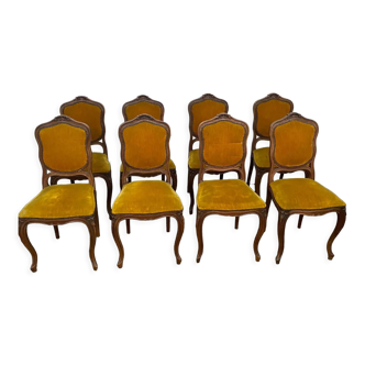 8 Louis XV style chairs
