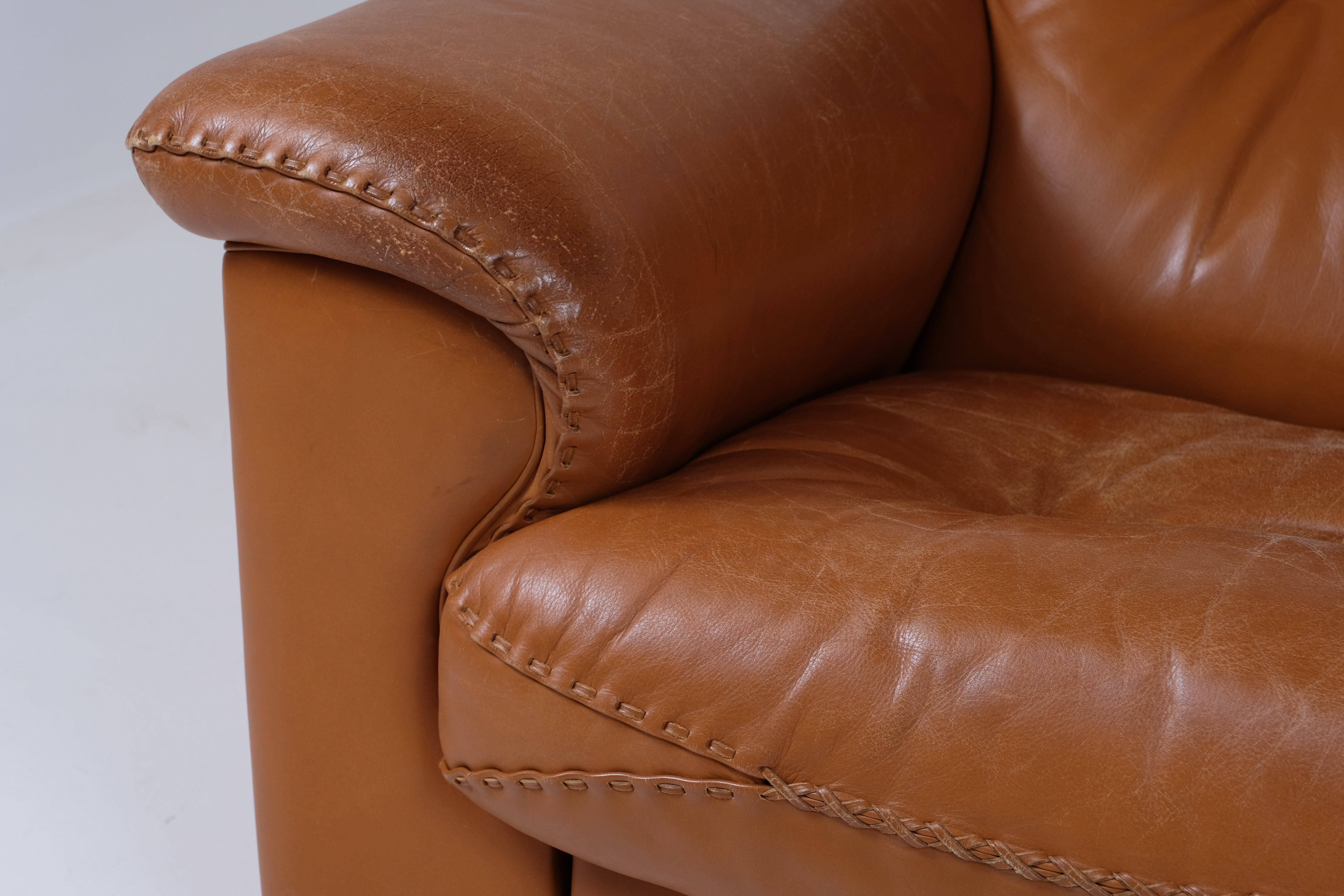 De Sede leather adjustable armchair DS101