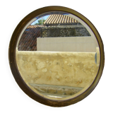 Vintage circular mirror