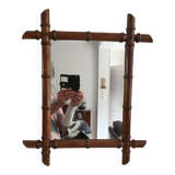 Bamboo imitation wooden mirror