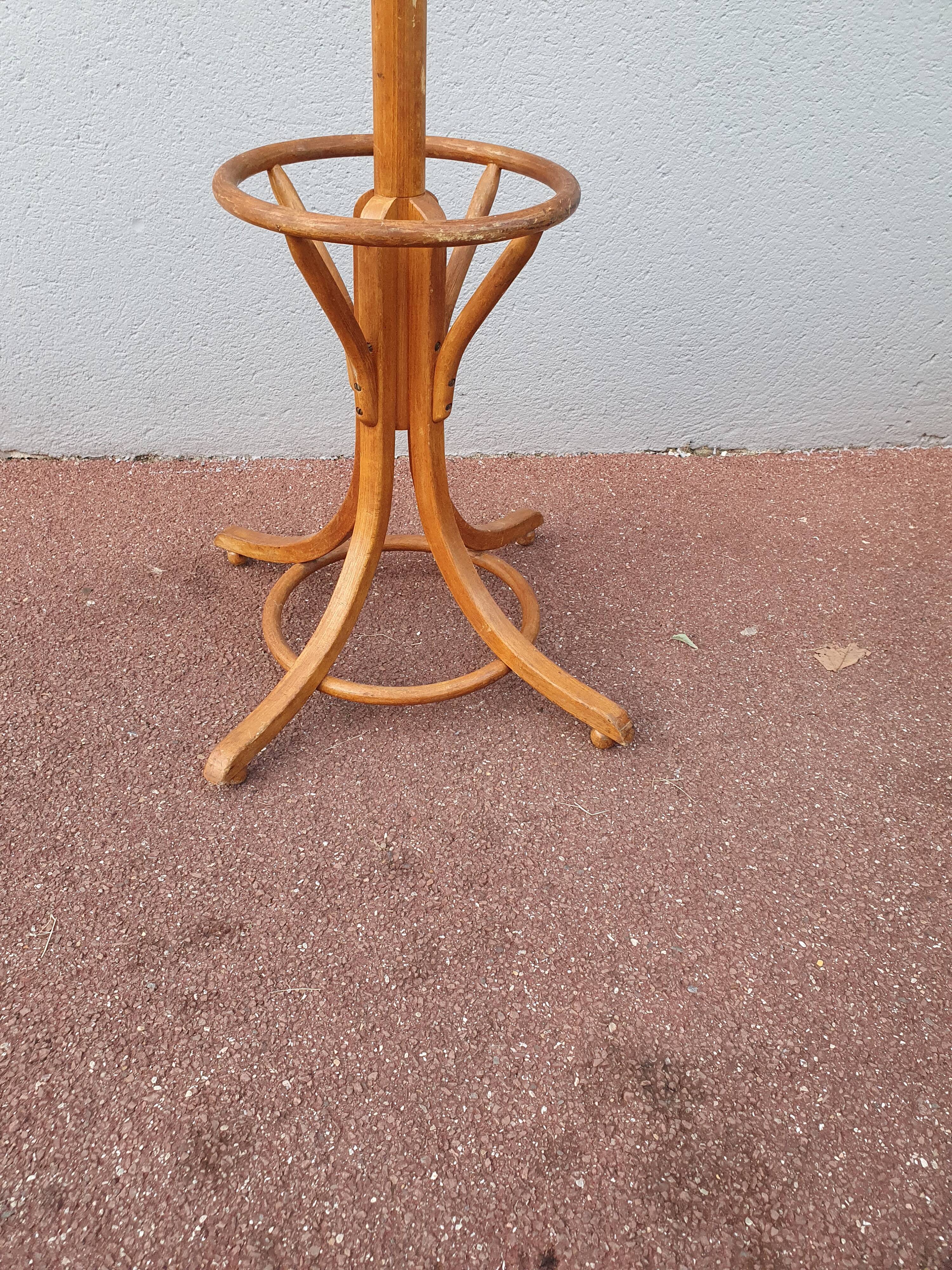 Vintage parrot coat rack