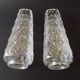 Pair Vintage Cut Glass Retro Replacement Shades For Chandeliers/Wall Lights