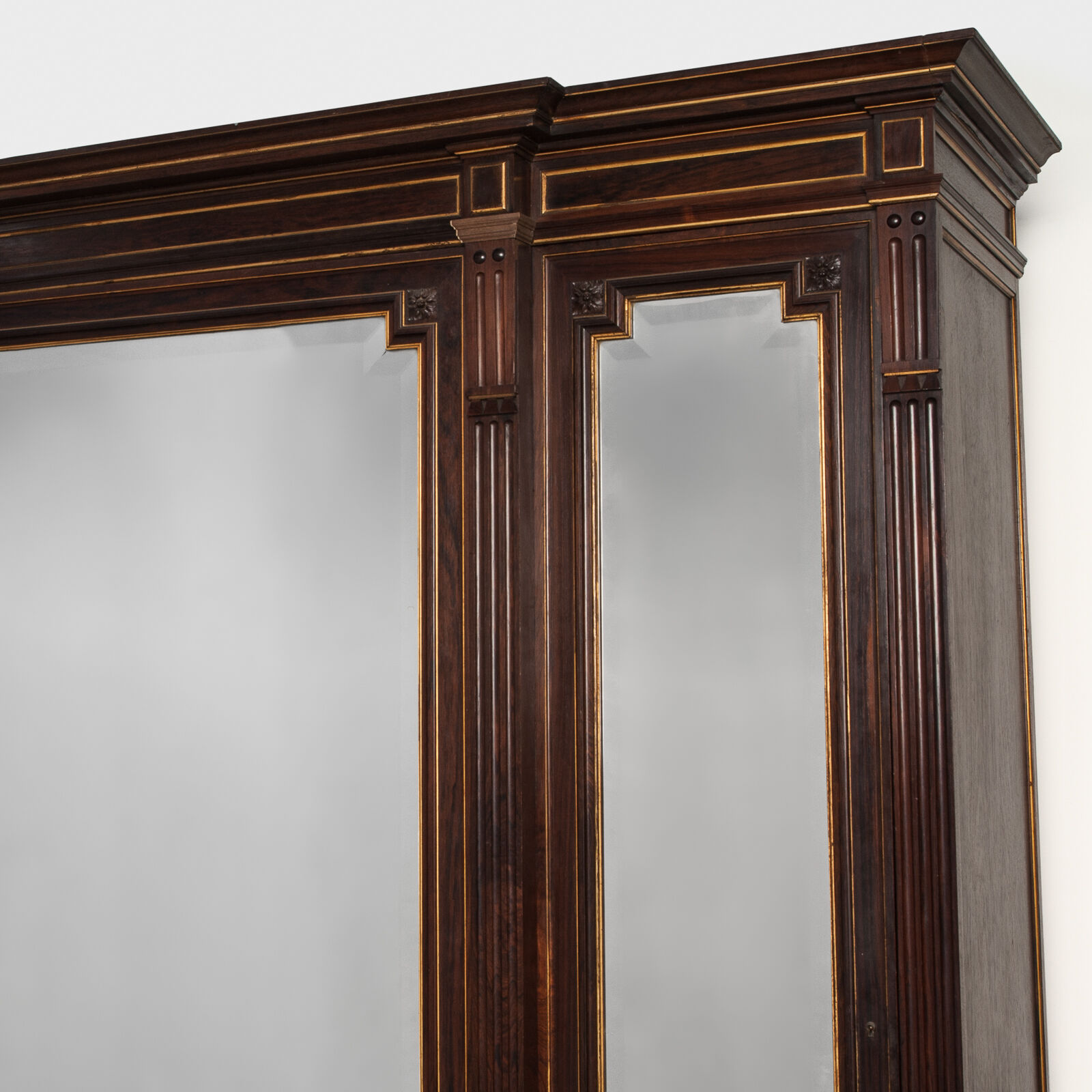 Mirror doors wardrobe