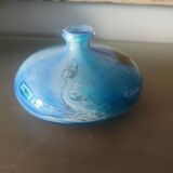 Vase en verre souflé Biot Jean Michel Operto