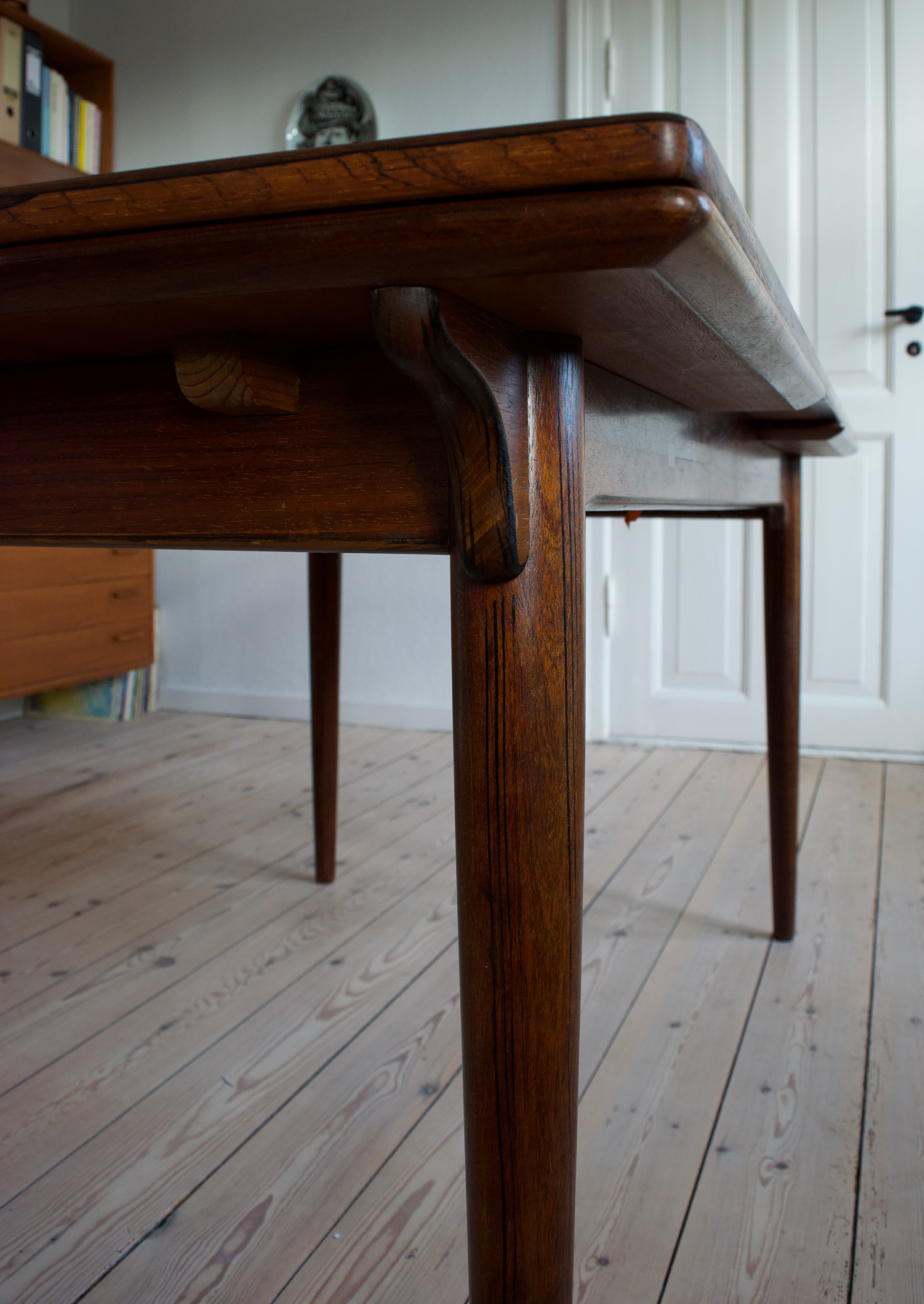 Mid-Century Danish Rosewood #54 Dining Table Omann Jun, 1950