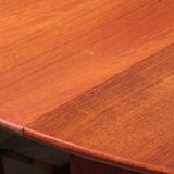 Teak Dining Table from the 1960s by Henning Kjærnulf Model 62