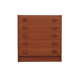 Commode en teck, design danois, années 70, production: Danemark