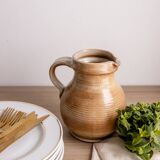 Artisanal Stoneware Jug from the Marsh