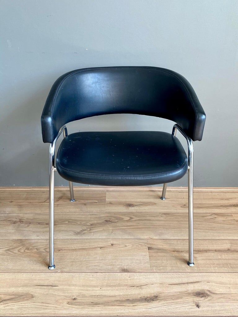 Black AP Originals Armchair, by Hein Salomonson and Theo Tempelman, 1960