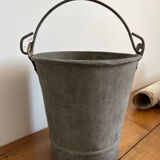 Old metal bucket