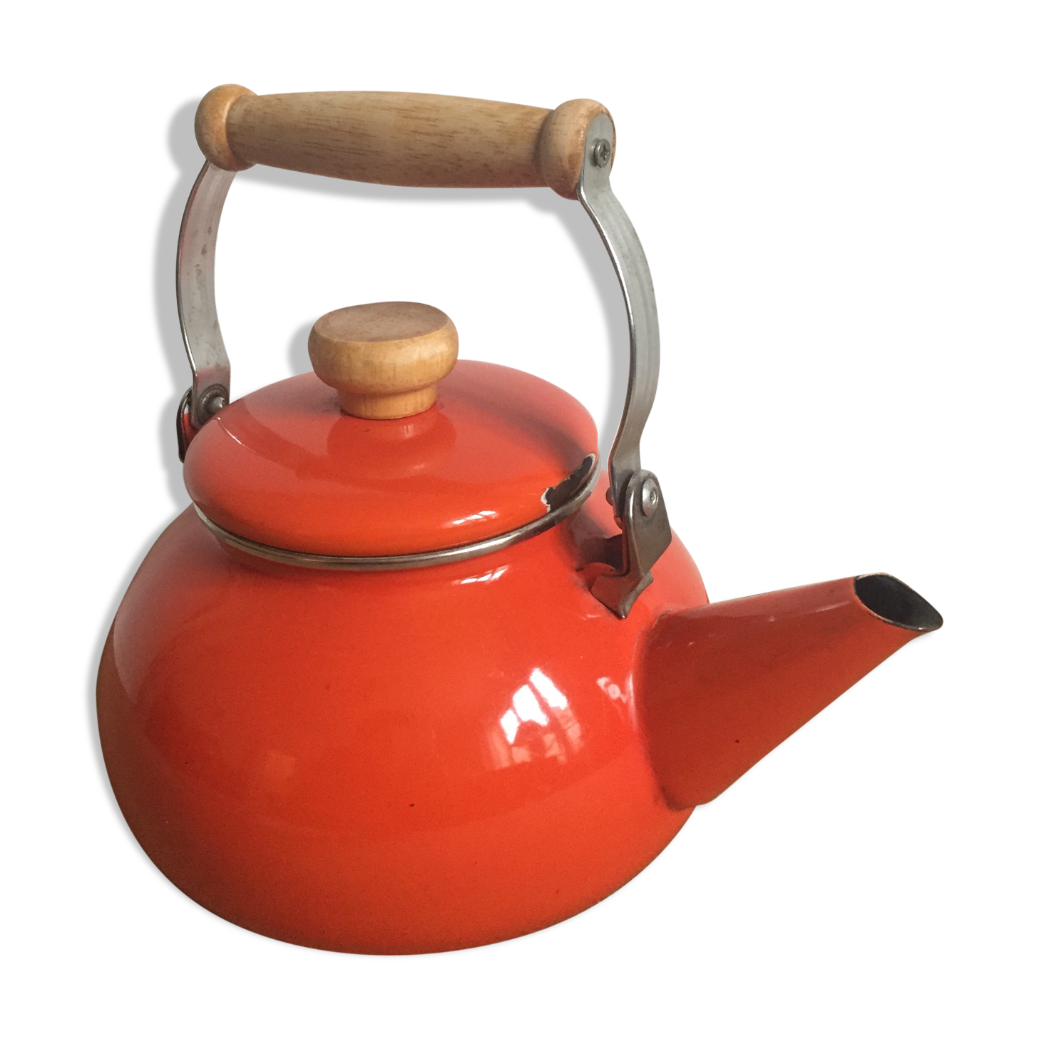 Orange kettle