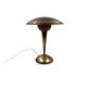 Mid-century modern brass adjustable table lamp, Italy circa 1950