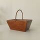 Panier vintage artisanal en bois
