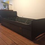 1970s navy boat bed