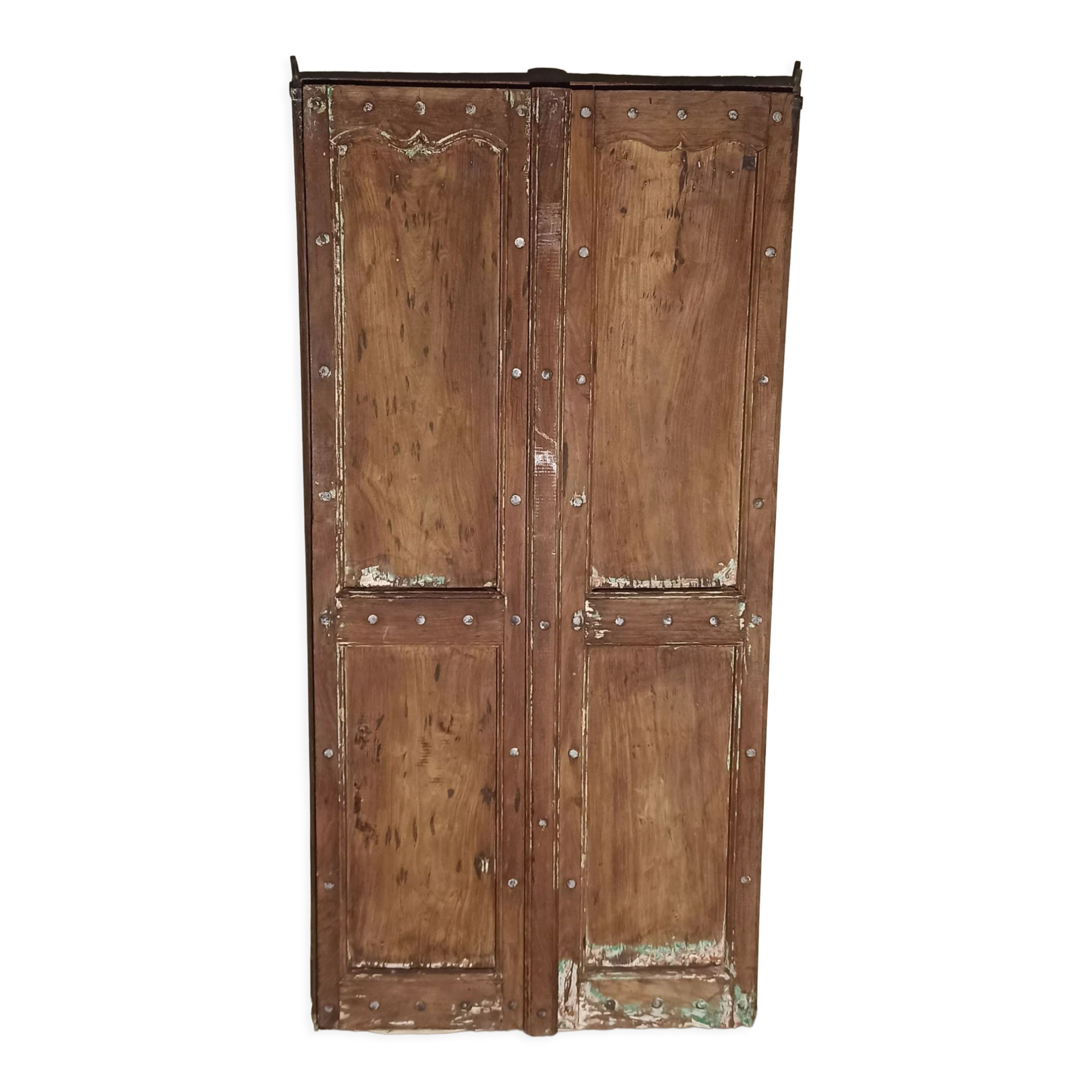 Old wooden door