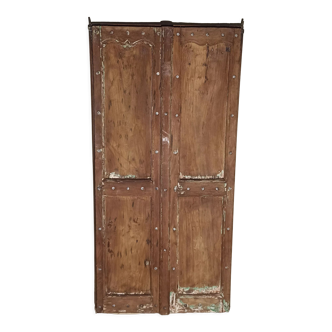 Old wooden door