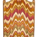 Set of 6 high chairs, Missoni fabric, 1950