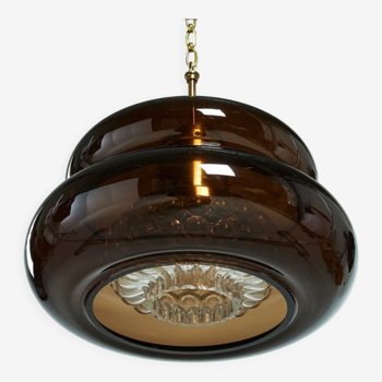 Vintage scandinavian pendant lamp "bubblan" design carl fagerlund ,orrefors, sweden