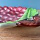 Duo de petits plats, raviers ou vide poches en barbotine