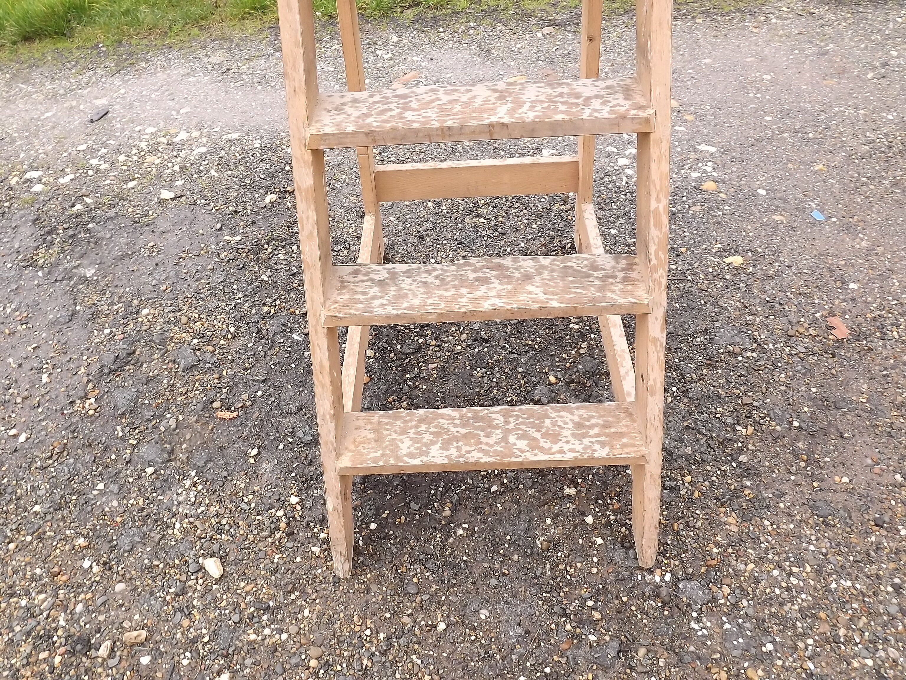 Library wooden stool